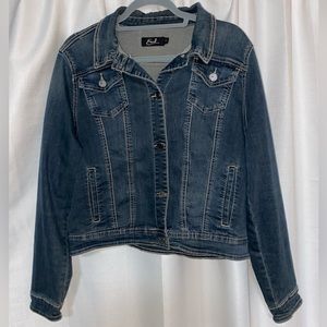 Earl Jean XL women’s denim jacket